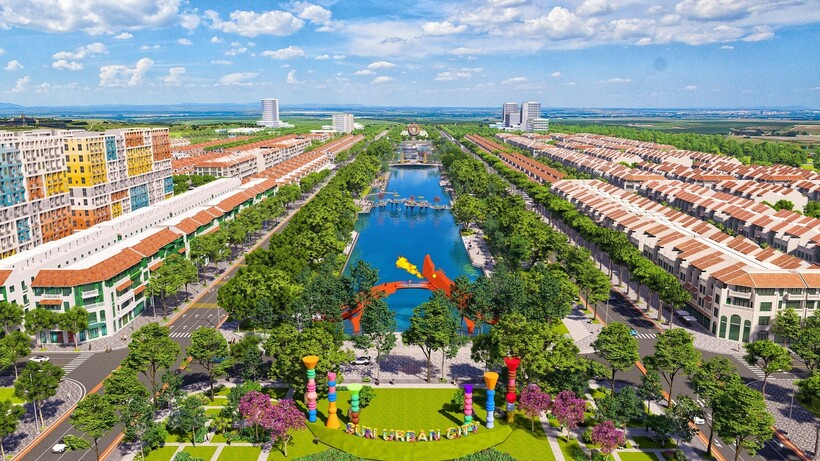 Đô thị nghỉ dưỡng Sun Urban City góp phần đưa Phủ Lý thành "tọa độ" sôi động bậc nhất phía Nam Thủ đô (Ảnh phối cảnh minh họa: Sun Property)