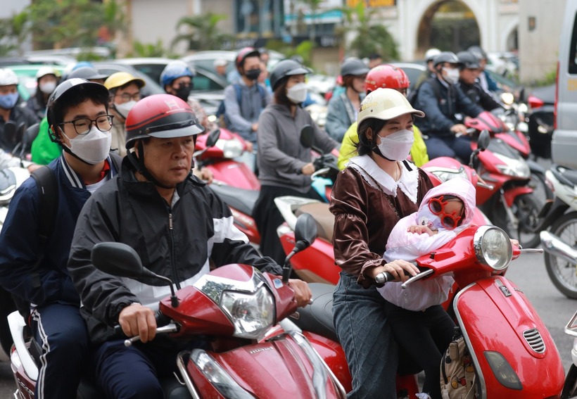 Miền Bắc vào giai đoạn rét nhất trong đợt không khí lạnh. Ảnh minh hoạ.