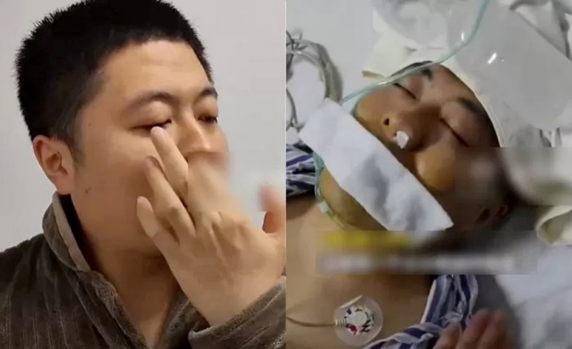 Người đàn ông vỡ động mạch, phải phẫu thuật khẩn cấp vì thói quen nhiều người “quen tay”. Ảnh: ETToday.