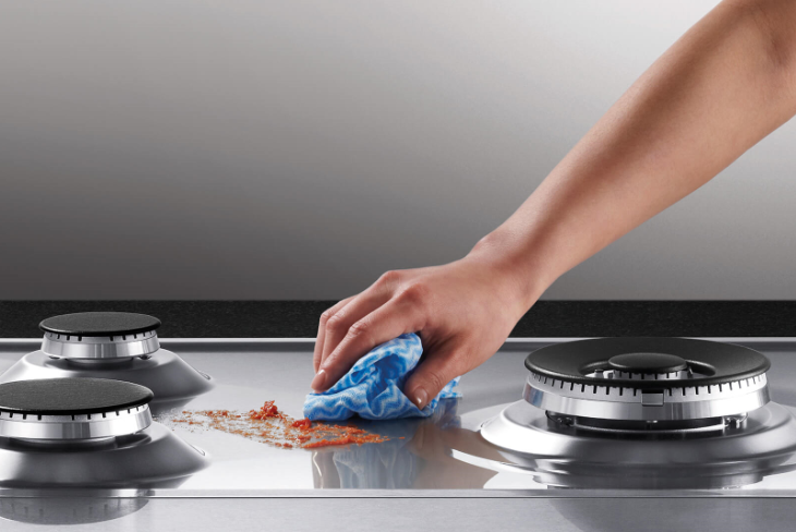 Hỗn hợp giấm và xà phòng rất tốt trong việc làm sạch.