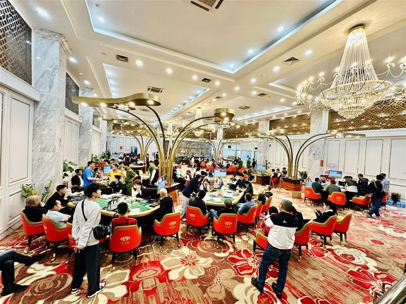 Hình ảnh bên trong sòng bạc