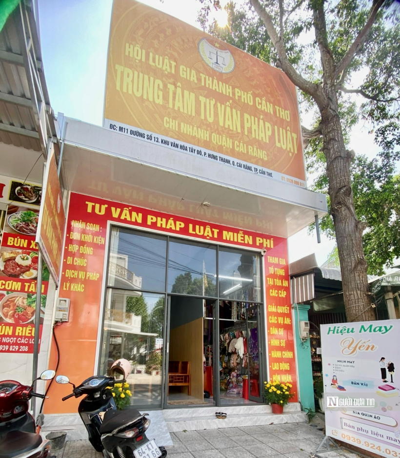 Trung tâm tư vấn pháp luật Chi nhánh quận Cái Răng