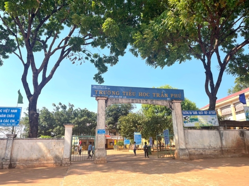 Trường Tiểu học Trần Phú. Ảnh: Báo Gia Lai