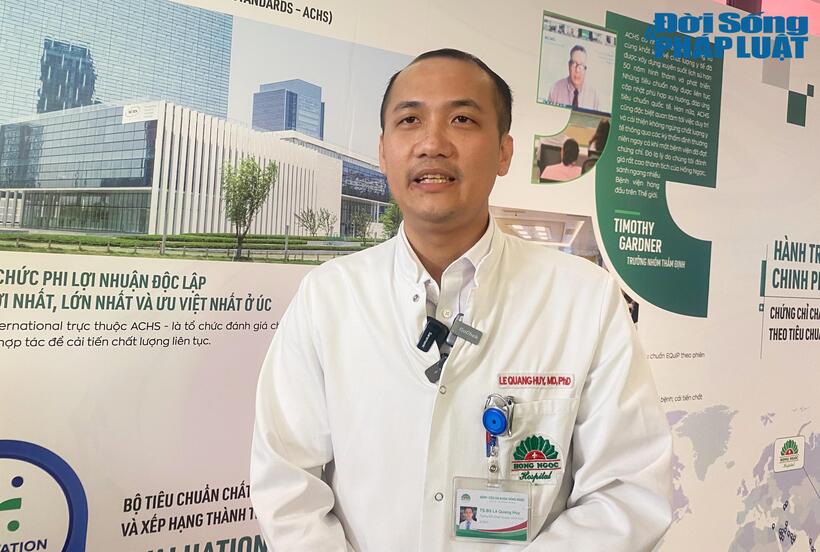 TS.BS Lê Quang Huy, Trưởng đơn nguyên Chấn Thương Chỉnh Hình