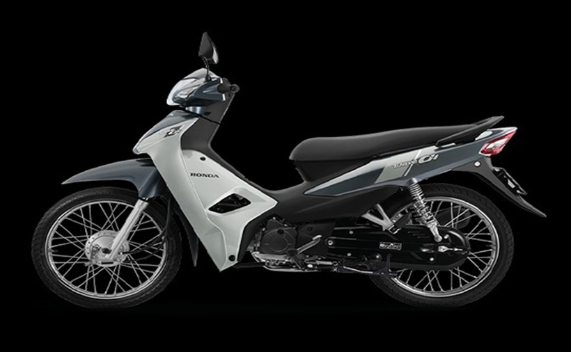 Wave Alpha màu xám. (Ảnh: Honda)