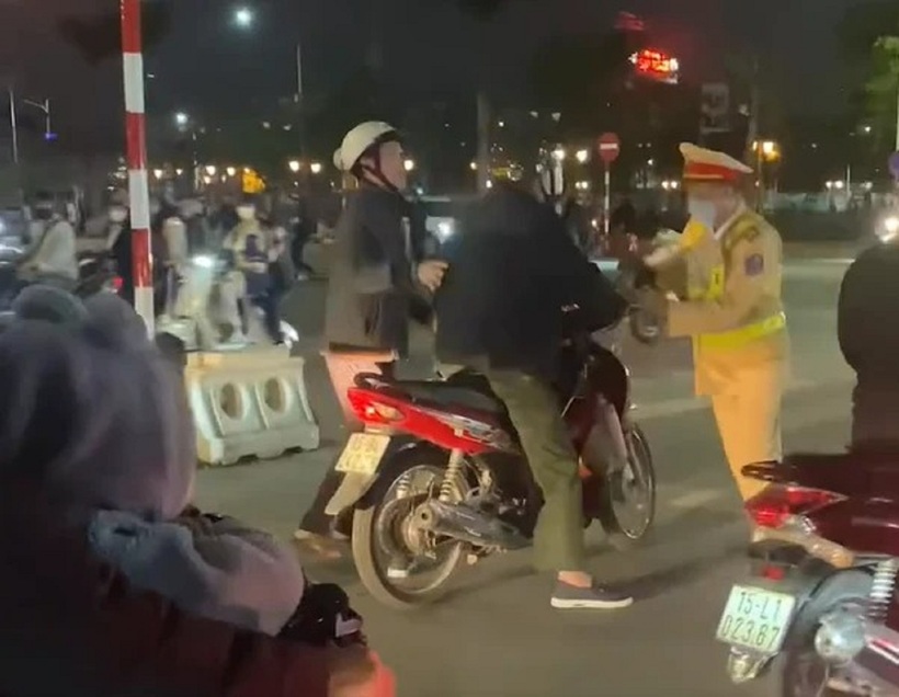 Hiện trường xảy ra sự việc. Ảnh: Công an Nhân dân