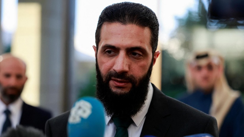 Tổng thống lâm thời Syria Ahmed al-Sharaa. (Ảnh: BBC)