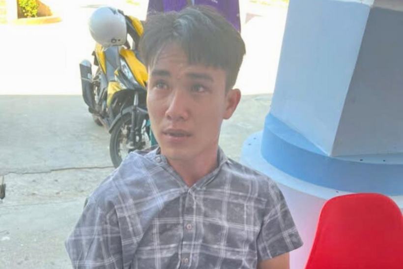 Nguyễn Nhựt Thanh bị công an bắt giữ. Ảnh: VietNamNet