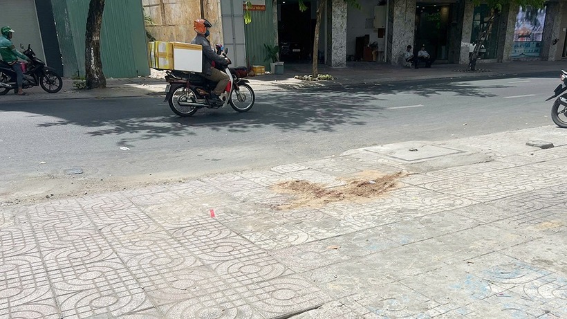 Hiện trường vụ án mạng ở TP.HCM. Ảnh: Vietnamnet
