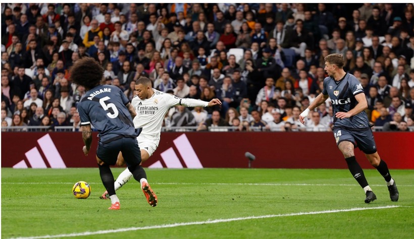 Kết quả bóng đá hôm nay ngày 10/3: Real Madrid đánh bại Rayo.