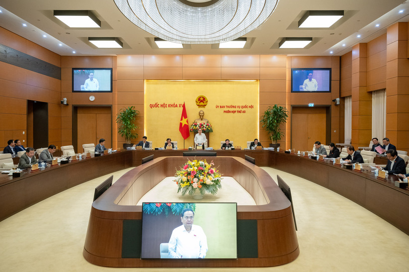 Quang cảnh phiên khai mạc. (Ảnh: Media Quốc hội)