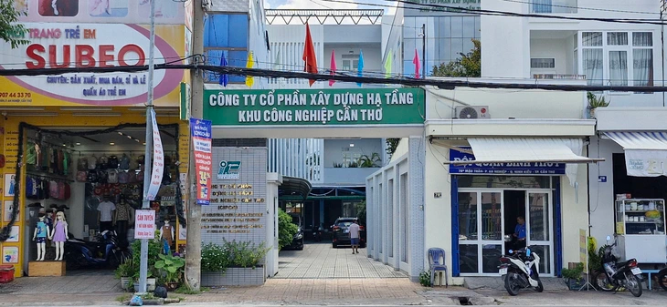 Sai phạm xảy ra tại Công ty CP Xây dựng hạ tầng Khu công nghiệp Cần Thơ khiến lãnh đạo doanh nghiệp bị bắt. Ảnh: Tuổi Trẻ