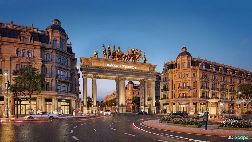 Danko Riverside - KĐT đẳng cấp châu Âu đầu tiên và lớn nhất tại Bắc Giang