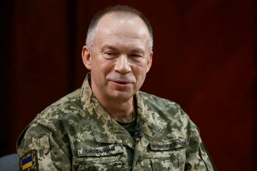Tướng Oleksandr Syrskyi - Tổng Tư lệnh các lực lượng vũ trang Ukraine. Ảnh: Reuters