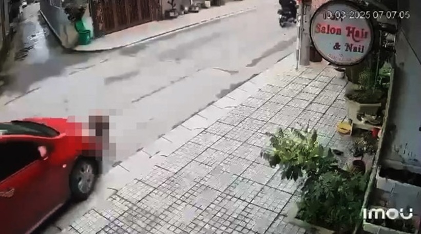 Hình ảnh ghi lại sự việc. Ảnh: Người lao động