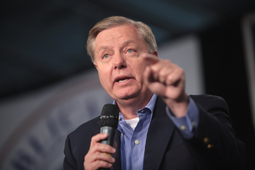 Thượng nghị sĩ Mỹ Lindsey Graham. Ảnh: Getty