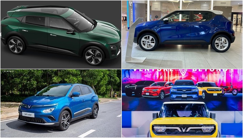Một số dòng ô tô VinFast được ưa chuộng trên thị trường. (Nguồn: VinFast)