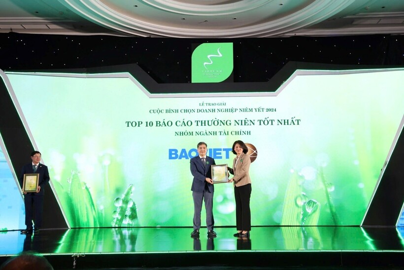 Bảo Việt: Kỷ niệm 60 năm thành lập, Bảo Việt giành nhiều giải thưởng trong nước và quốc tế, đạt Top 10 Báo cáo thường niên tốt nhất nhóm tài chính - 1