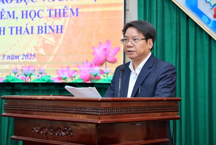 Giám đốc Sở GD&ĐT Thái Bình Nguyễn Ngọc Hà.