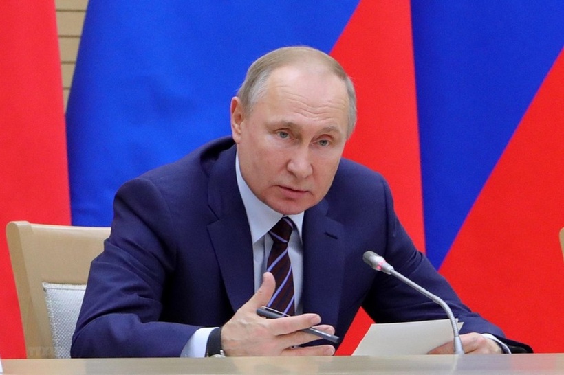 Tổng thống Nga Vladimir Putin. Ảnh: Reuters