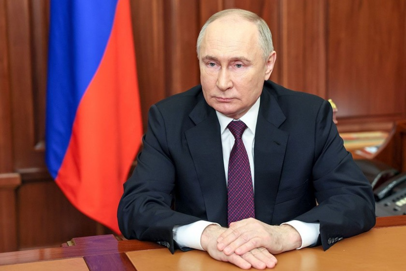 Tổng thống Nga Vladimir Putin. Ảnh: Reuters