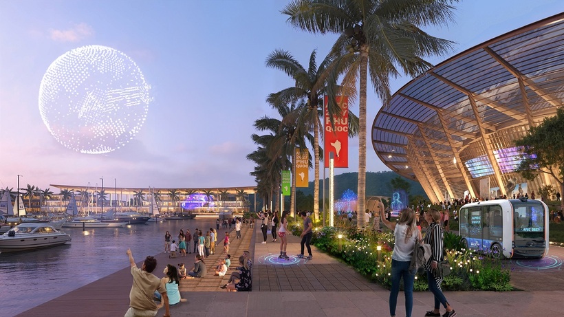 Ảnh phối cảnh Dự án Đại lộ APEC