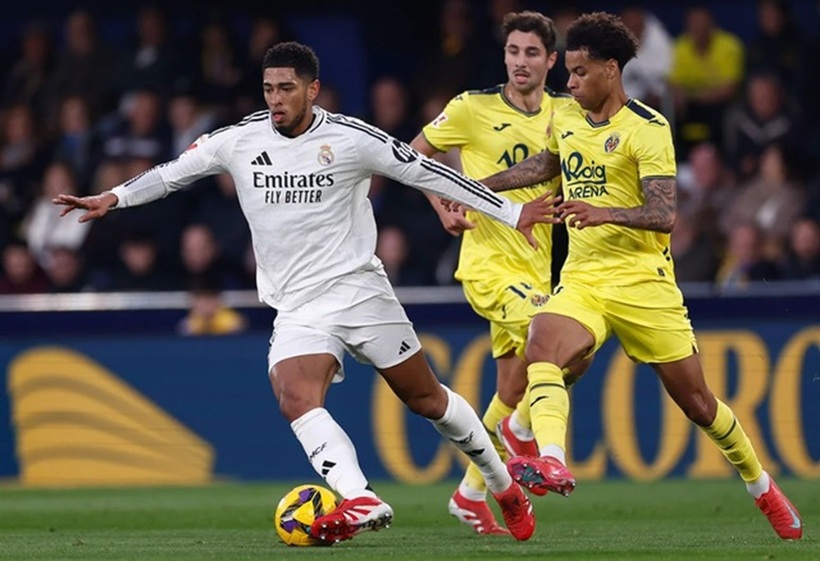 Real Madrid giành chiến thắng 2-1 trước Villarreal và tạm thời vươn lên dẫn đầu La Liga với 60 điểm. Ảnh: Realmadrid.com