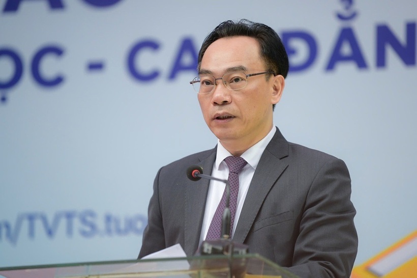 Ông Hoàng Minh Sơn, Thứ trưởng Bộ GD&ĐT. Ảnh: Dân trí