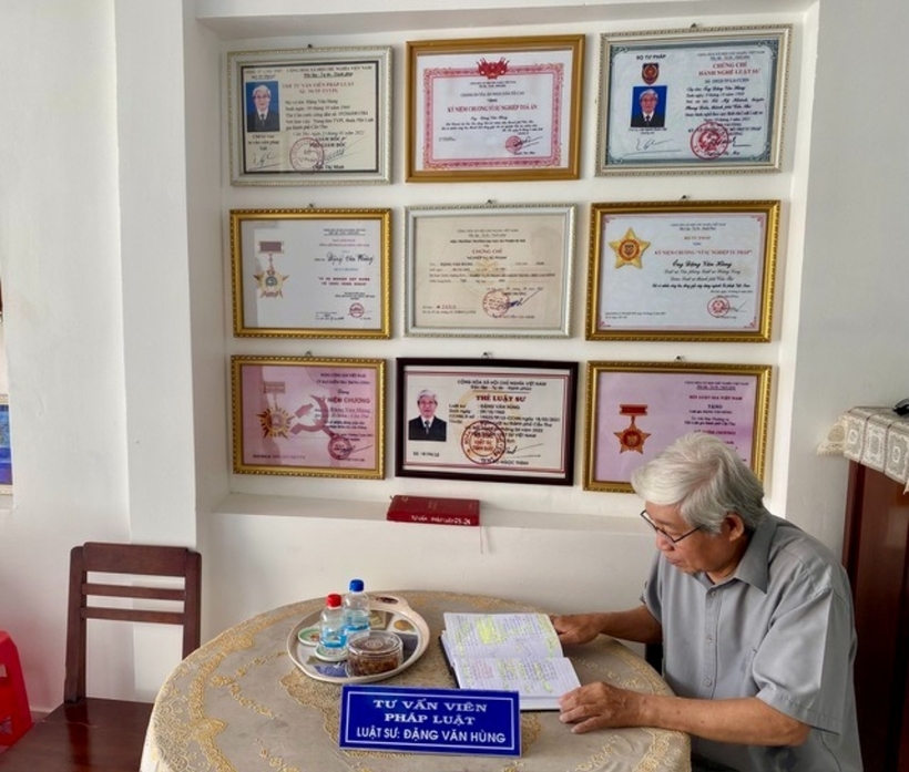 Luật gia Đặng Văn Hùng.