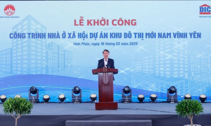 Bí thư Tỉnh ủy Vĩnh Phúc Đặng Xuân Phong (Ảnh: VGP).
