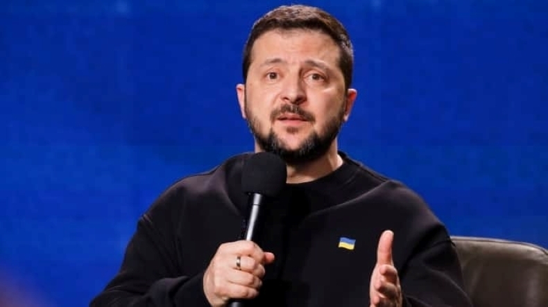 Tổng thống Ukraine Volodymyr Zelensky. Ảnh: Pravda