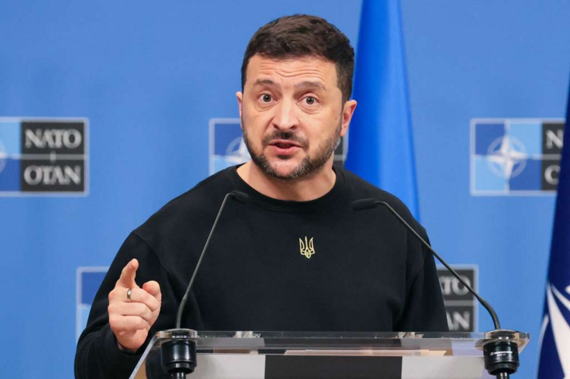 Tổng thống Ukraine Volodymyr Zelensky. Ảnh: Reuters