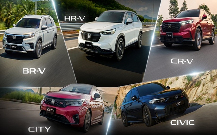 Những dòng ô tô nổi bật của Honda. (Ảnh: Honda)