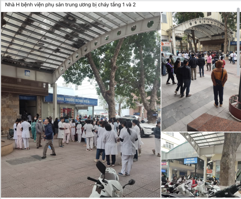 Hình ảnh lan truyền trên mạng xã hội