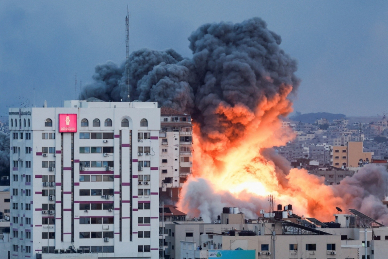 Một đòn không kích của Israel. Ảnh minh họa/Reuters