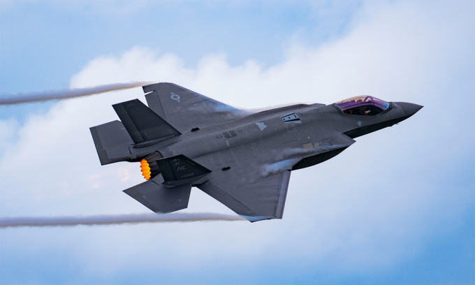 Tiêm kích F-35 của Mỹ. Ảnh: Getty
