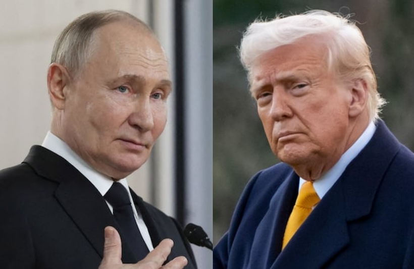 Tổng thống Nga Vladimir Putin và Tổng thống Mỹ Donald Trump. Ảnh: CBC