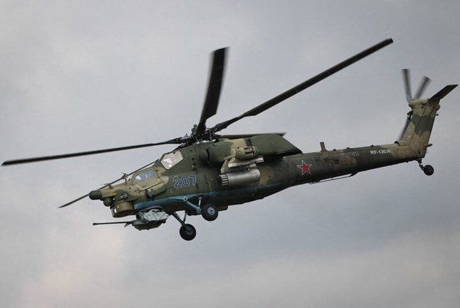 Trực thăng Mi-28 của Nga. Ảnh: Getty