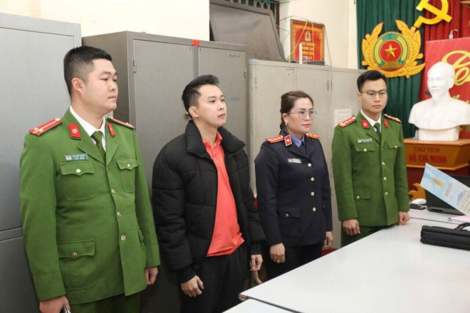 Cơ quan Cảnh sát điều tra đã thi hành lệnh bắt tạm giam đối với Nguyễn Huy Lâm. Ảnh: Lao Động