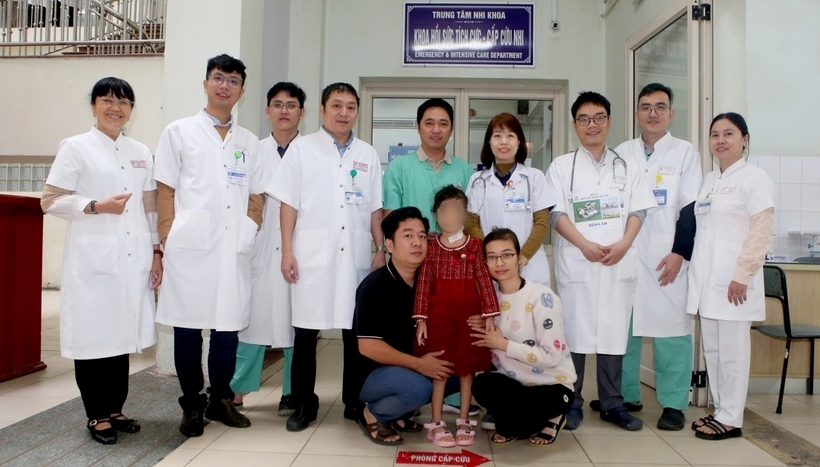 Dự kiến bệnh nhi sẽ được xuất viện vào ngày 20/3. Ảnh: VOV
