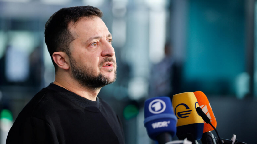 Tổng thống Ukraine Volodymyr Zelensky. Ảnh: Reuters