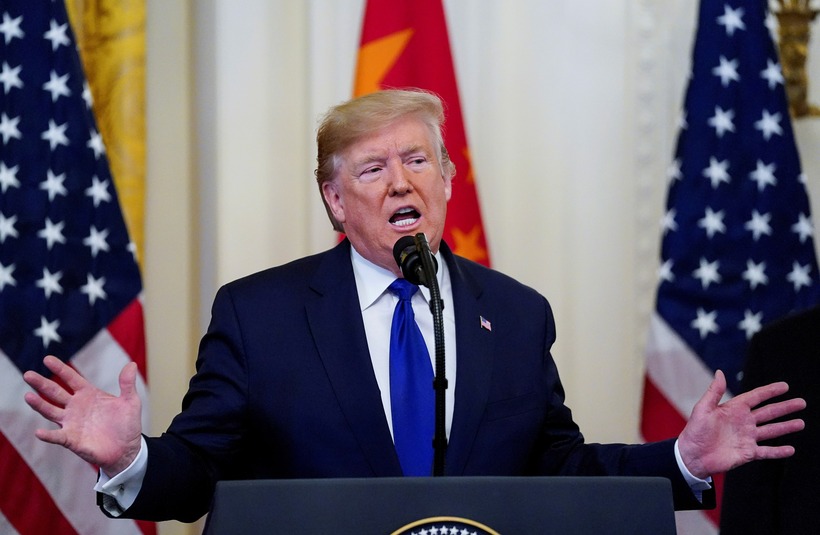 Tổng thống Mỹ Donald Trump. Ảnh: Reuters