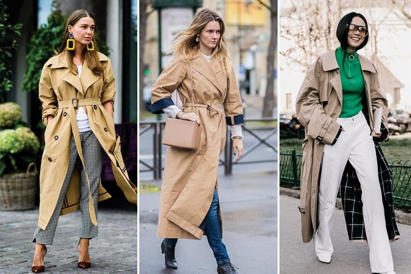 Áo trench coat có thể đáp ứng mọi nhu cầu và sở thích của người mặc.