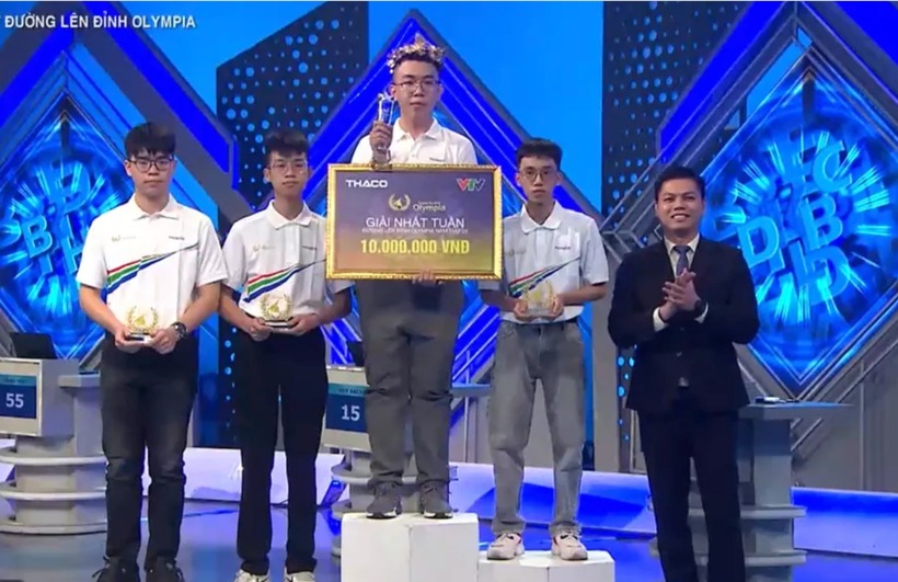 Hiền Lương là gương mặt thứ 2 vào thi tháng 3 quý 2 Đường lên đỉnh Olympia 2025. Ảnh: VTC News.