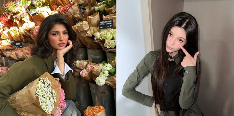 Một trong những cách phối đồ an toàn và hiệu quả nhất là kết hợp màu xanh rêu với các gam màu trung tính như trắng, đen, xám, be.