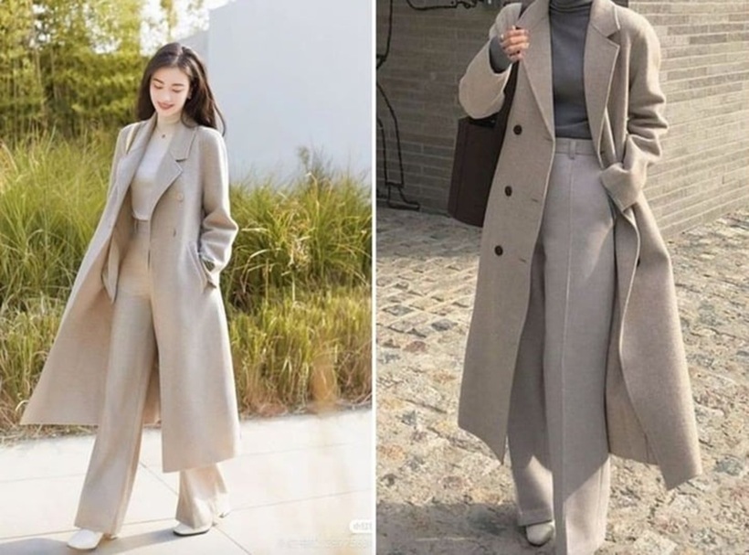 Gam màu trung tính này không bao giờ lỗi mốt và phù hợp với mọi dáng người.