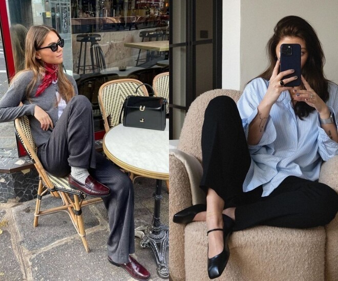 Giày bệt có tính ứng dụng cao, dễ dàng phối hợp với nhiều loại trang phục.