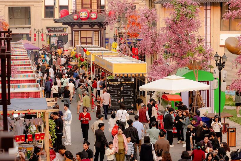 Thế giới ẩm thực nướng từ khắp thế giới hội tụ tại Làng Sake - Ocean City