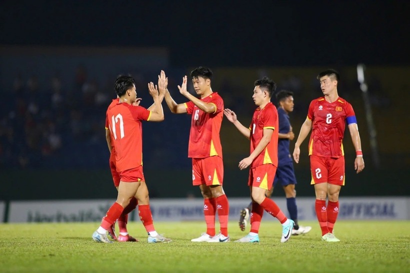 Đội hình dự kiến Việt Nam vs Lào: Tiến Linh thay thế Xuân Son. Ảnh: Thể thao và Văn hóa.