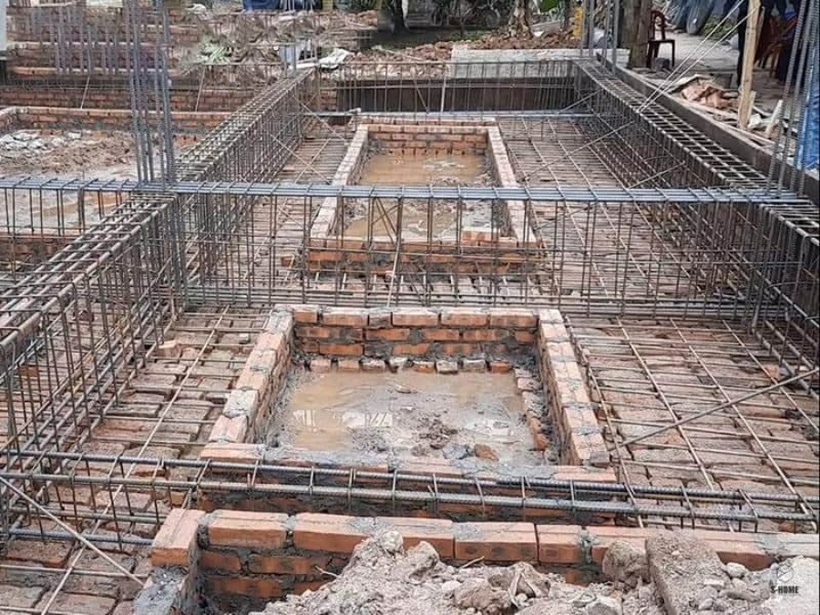 Những lưu ý khi xây dựng móng nhà.